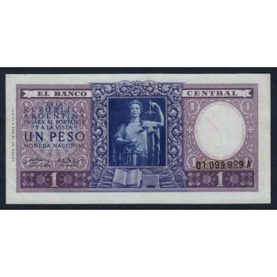 Moneda Nacional 1 peso